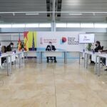 Ximo Puig ha presidido hoy una reunión en el Distrito Digital