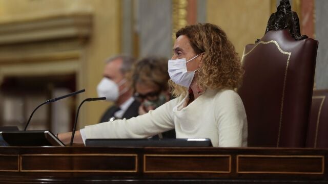 La presidenta de la cámara, Meritxell Batet