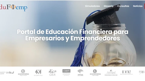 Captura de Edufiemp, el nuevo portal de Edufinet