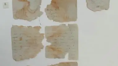 Fragmentos de las cartas de amor para Iris, halladas den el SS Gairsoppa