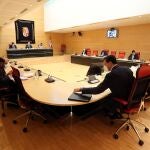 Junta de portavoces en las Cortes