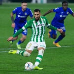 Borja Iglesias con el Betis.