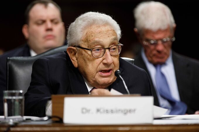 El antiguo secretario de Estado Henry Kissinger16/02/2021