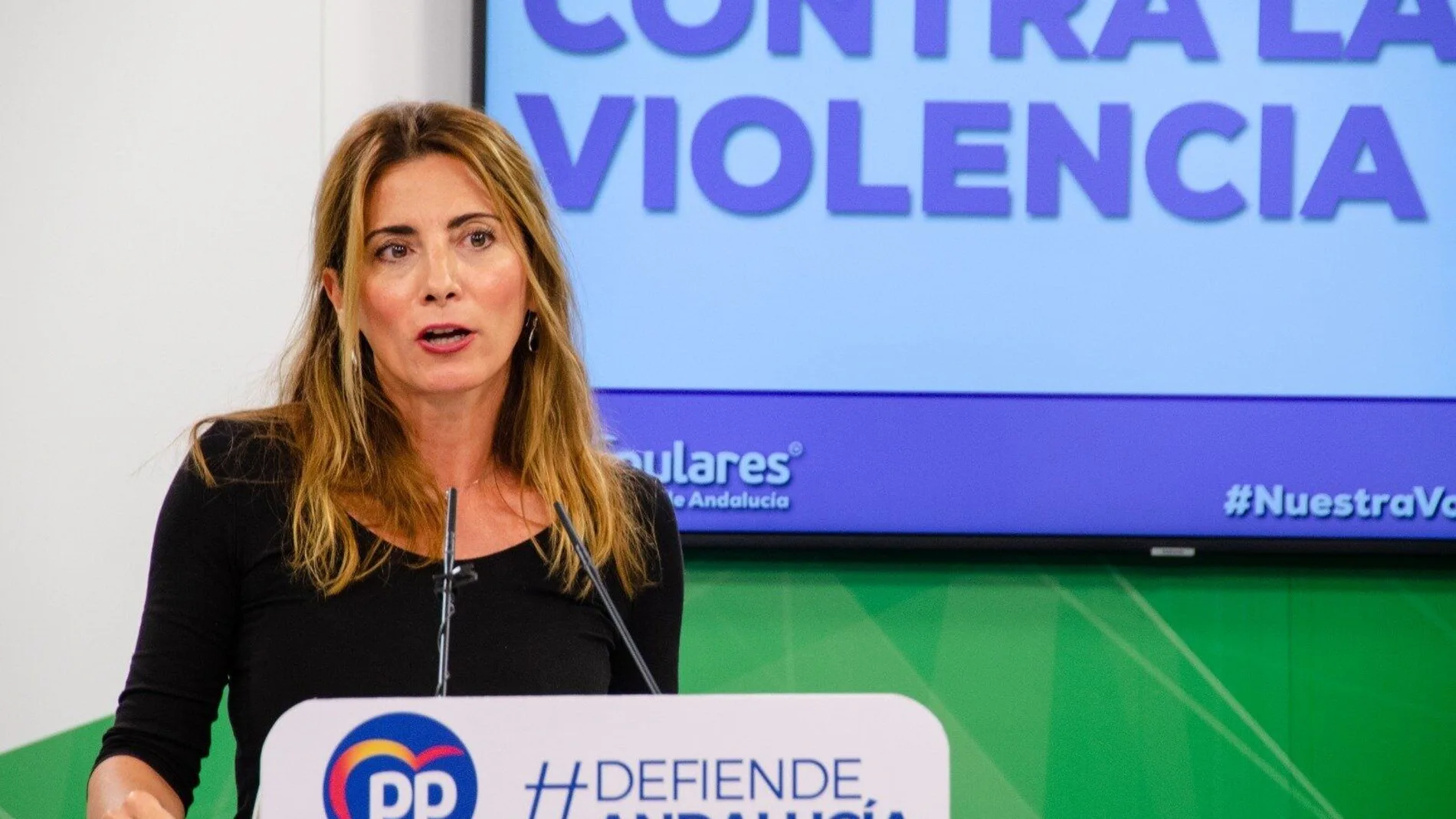 La vicesecretaria de Sociedad de Bienestar del PP andaluz, Ana Mata