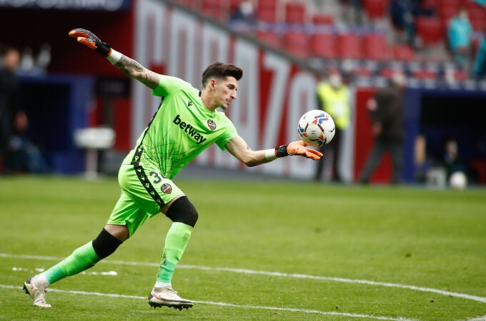Dani Cárdenas con el Levante.