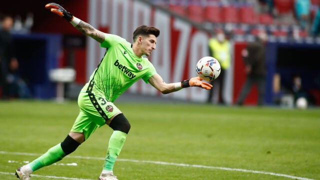 Dani Cárdenas con el Levante.
