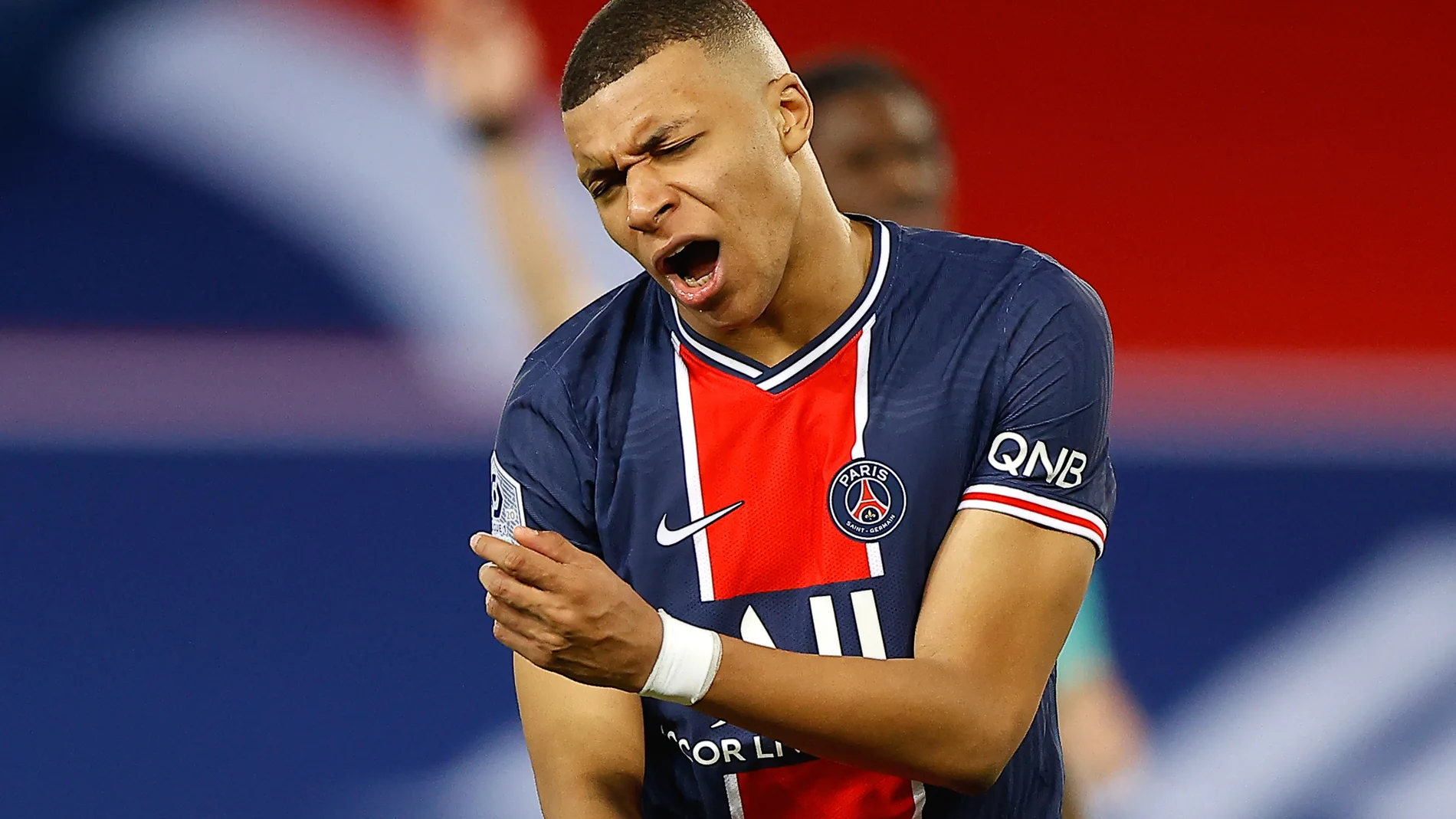 El astro del PSG Kylian Mbappe