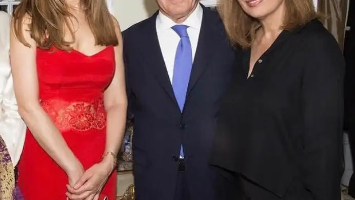 Nasrin, Enrique Cerezo y Massumeh.