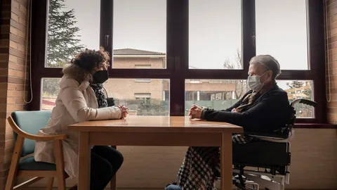 La residencia Madre María Josefa de Logroño vuelve a permitir las visitas tras concluir el proceso de vacunación