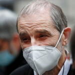 "Josu Ternera", el pasado lunes en el Palacio de Justicia de París, tras suspenderse el primero de los dos juicios que tiene pendientes en Francia