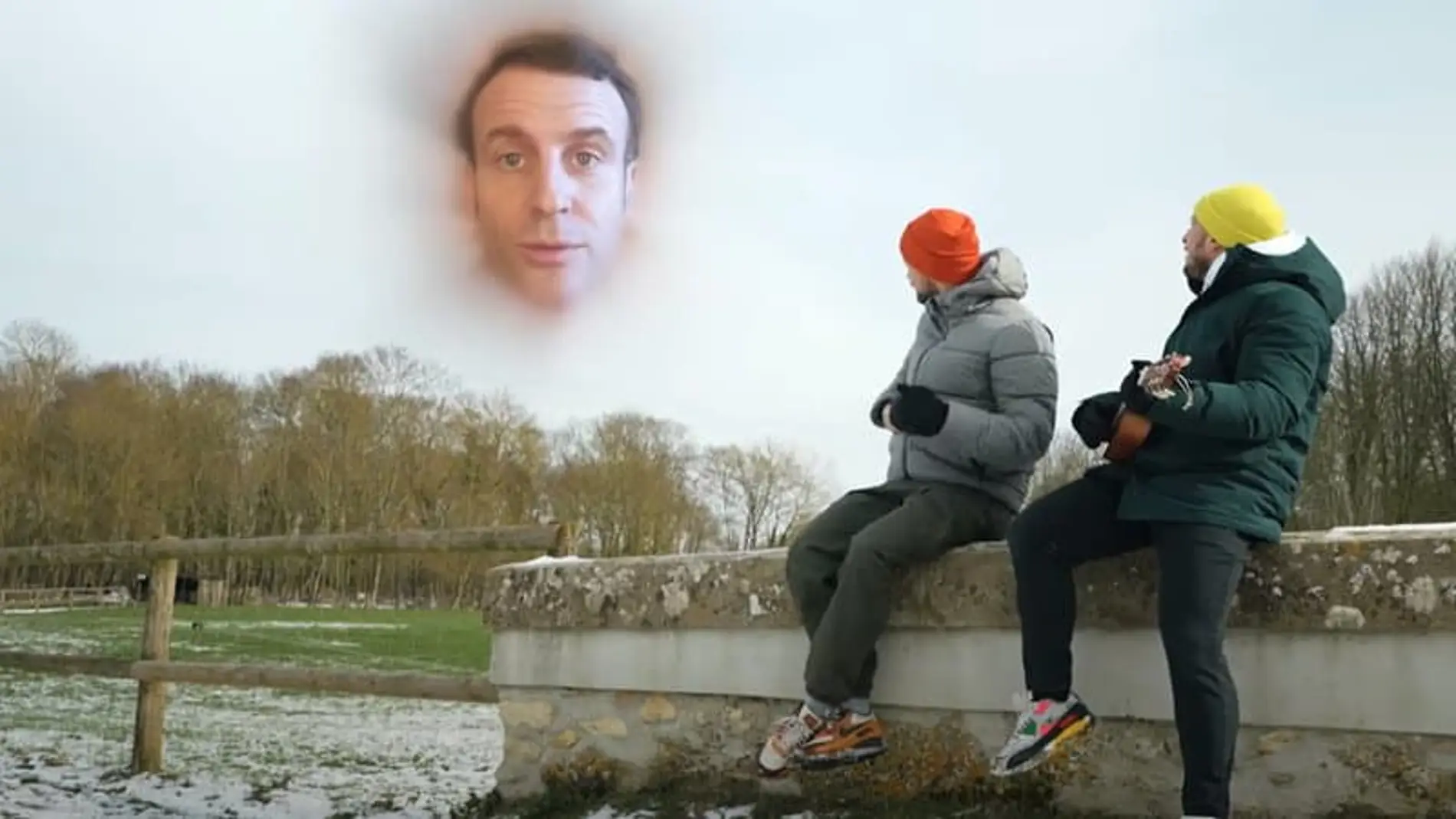 Imagen del clip «Je me souviens» lanzado por Mcfly y Carlito tras el encargo del presidente Macron