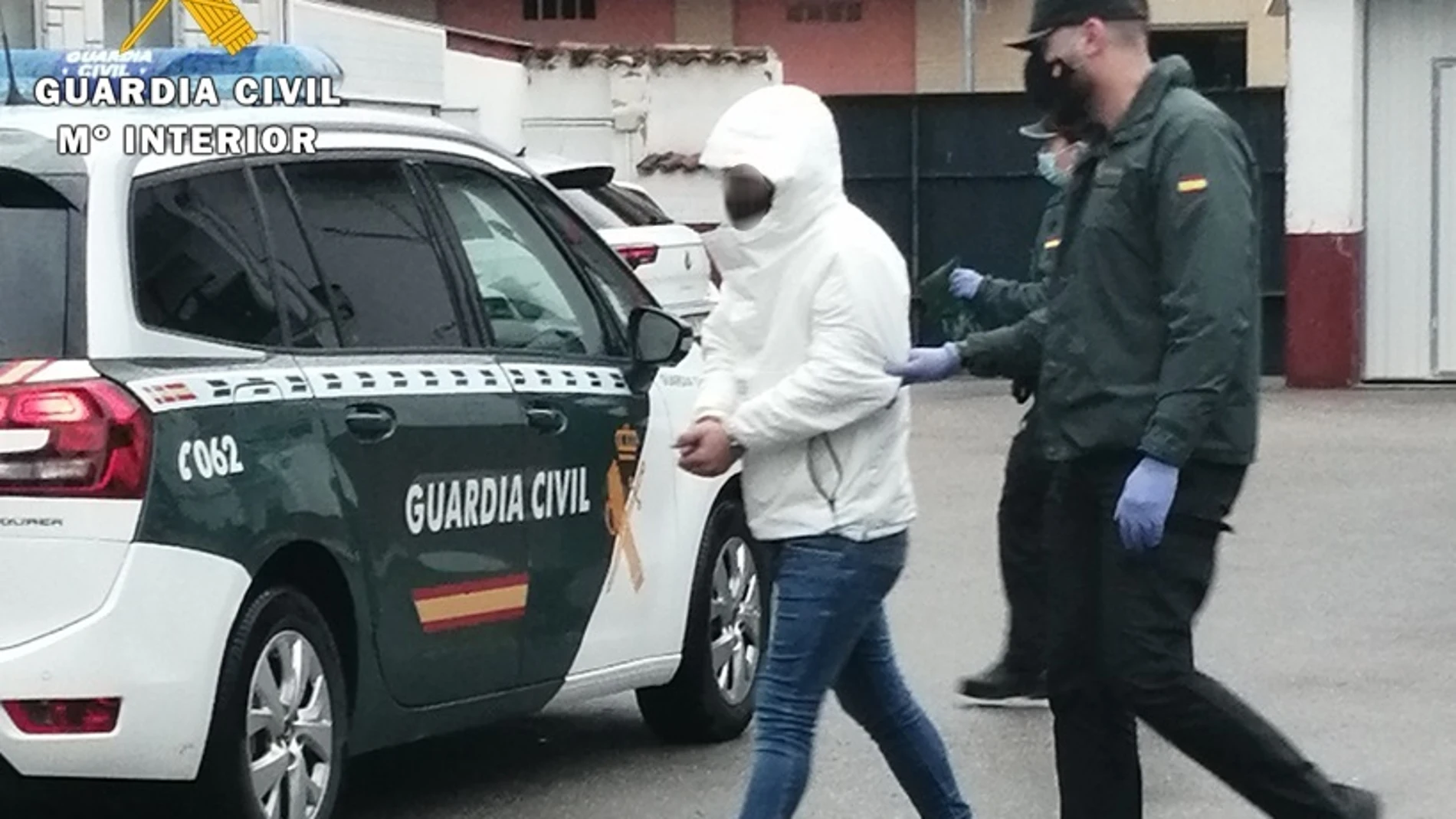 Detención de la Guardia Civil de Burgos