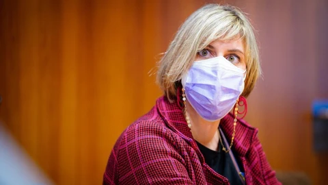 La consellera de Salud de la Generalitat en funciones, Alba Vergés