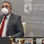 El presidente de la Diputación de León, Eduardo Morán24/02/2021