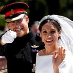 Meghan Markle y el príncipe Harry, el día de su boda. REUTERS/Damir Sagolj/File Photo/File Photo