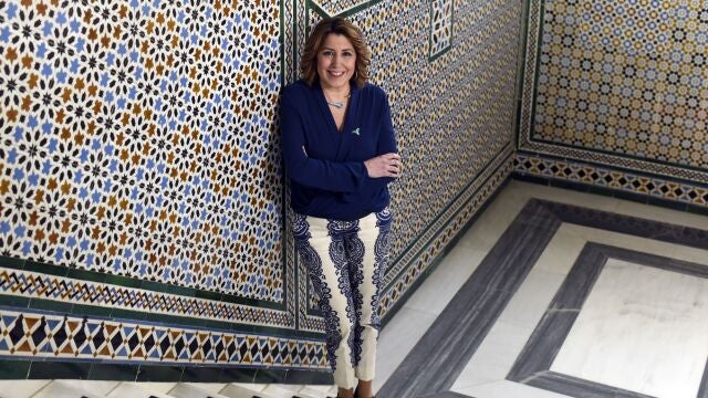 La secretaria general del PSOE andaluz, Susana Díaz