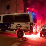 Disturbios y destrozos tras la manifestación en defensa de la libertad de Pablo Hasél en Barcelona.