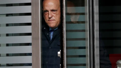 El presidente de la Liga de Fútbol Profesional, Javier Tebas