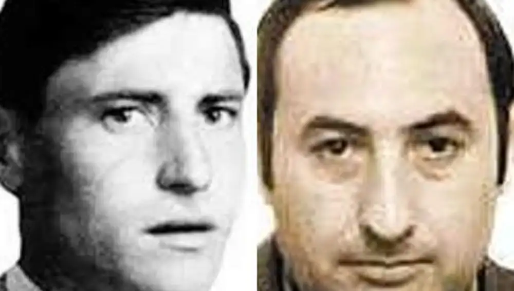 Los guardias civiles Isaac Rodrigo y José Sánchez, asesinados en Gijón