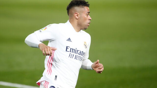 Mariano Díaz con el Real Madrid.