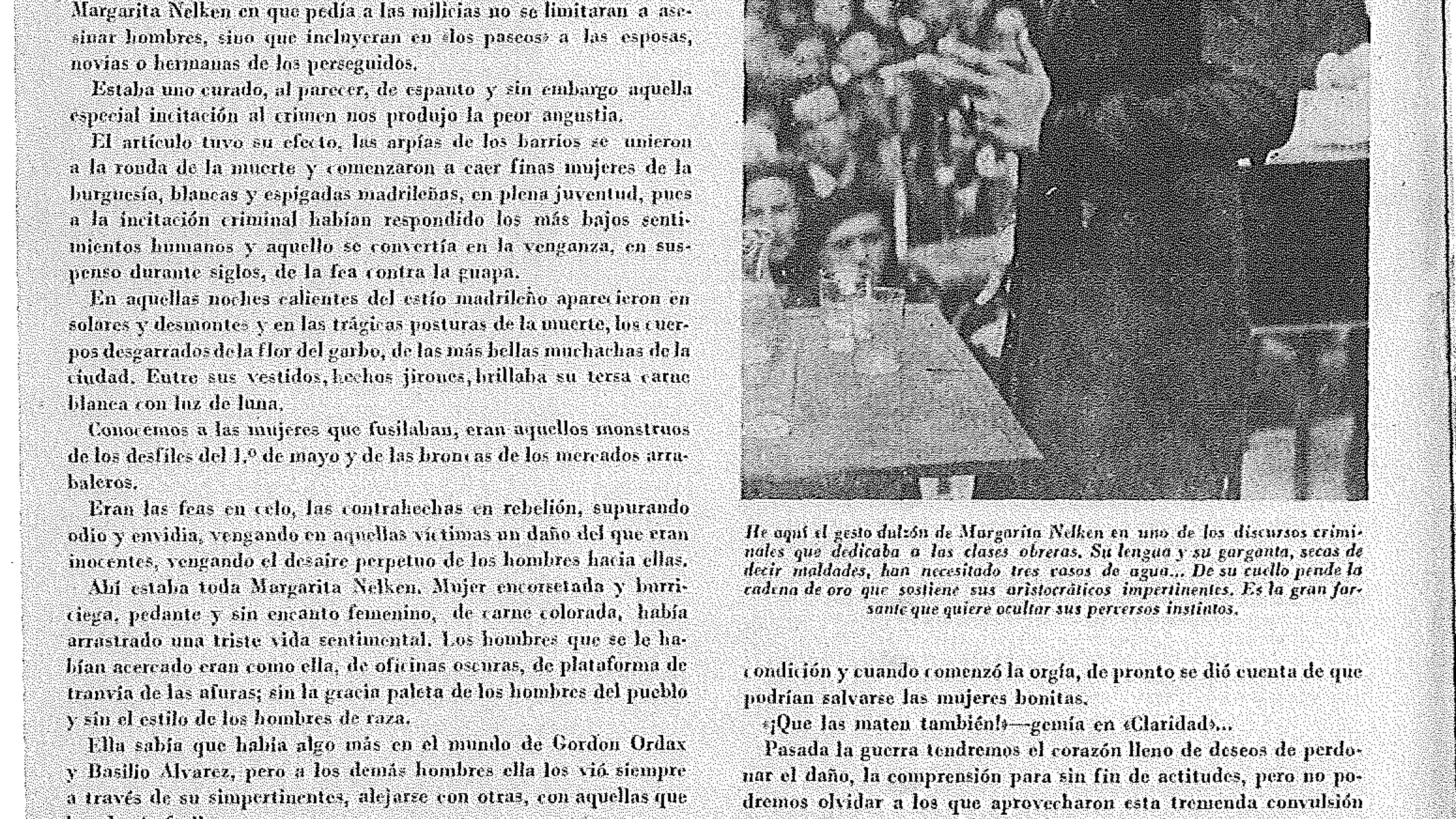 Artículo de Edgar Neville sobre Margarita Nielken