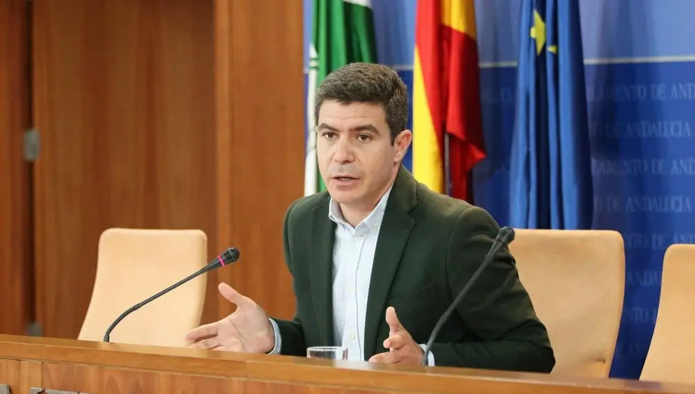 El portavoz de Cs en el Parlamento de Andalucía, Sergio Romero
