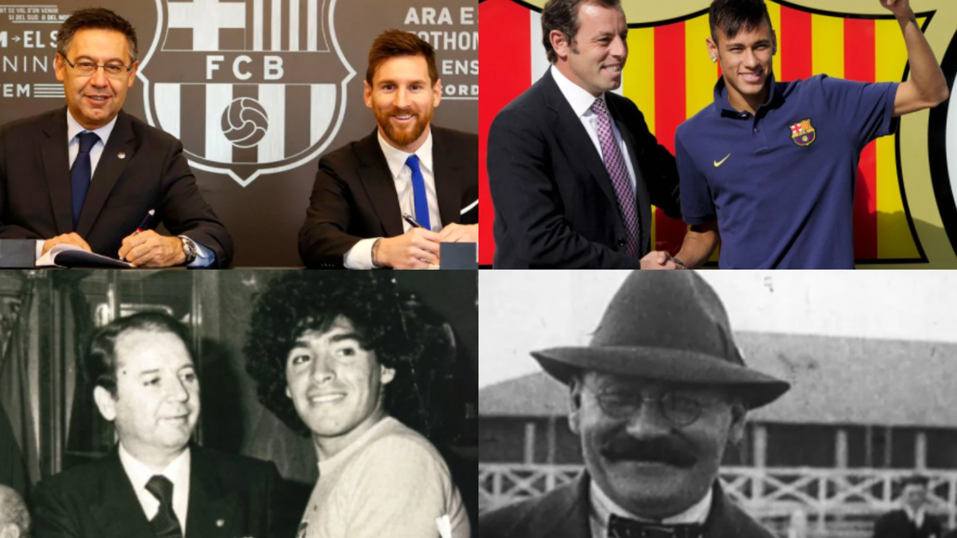 Presidentes del fútbol Club Barcelona encarcelados o represaliados