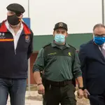 Salida de la prisión de Estremera del comisario Villarejo