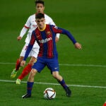 Pedri con el Barcelona.