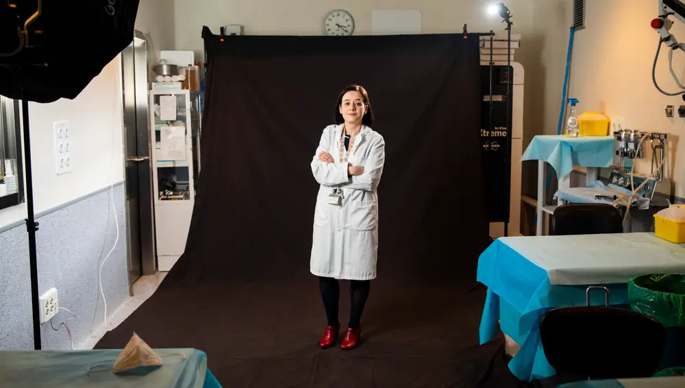Gema Ruiz, investigadora en el Hospital 12 de Octubre