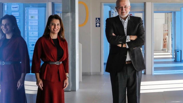 Juan Roig junto a su hija Hortensia, directora de EDEM