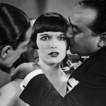 Fotograma de la película de 1929 protagonizada por Louise Brooks que sirve de portada al libro de Margerete Böhme