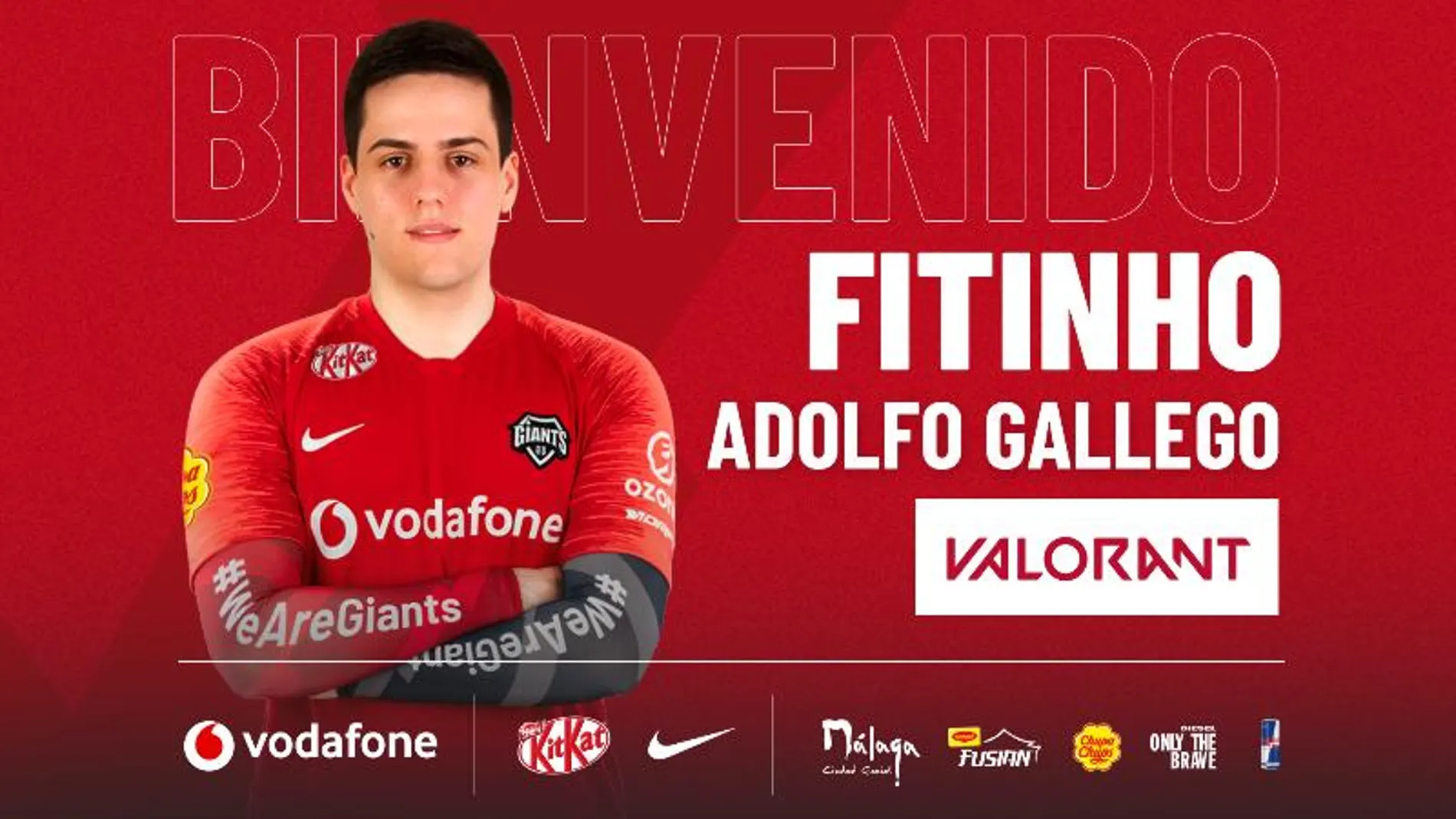 Fitinho vuelve a la que era su casa para defender los colores en VALORANT