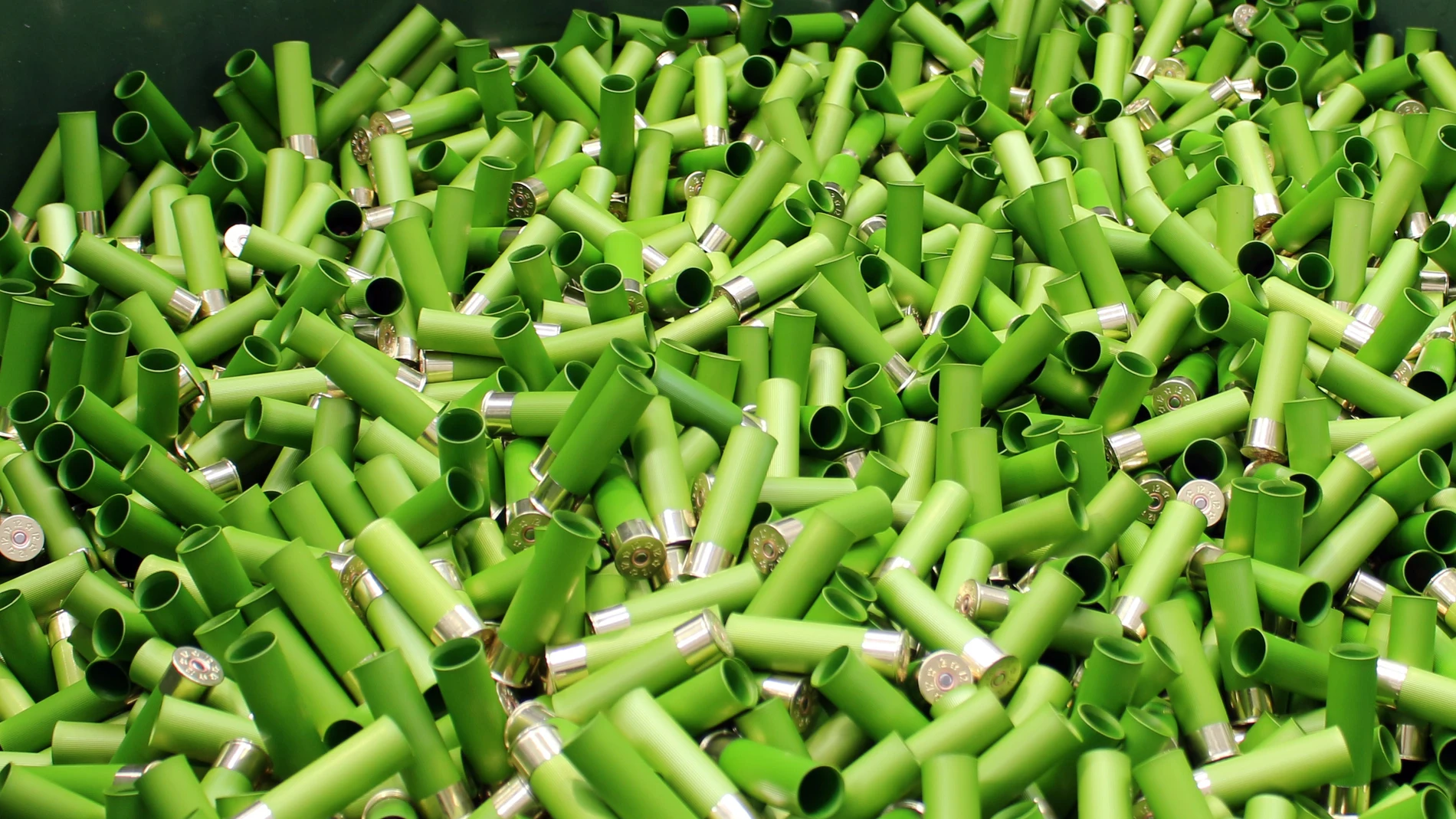 Vainas biodegradables fabricadas en Bioammo