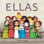 Ilustración de la cubierta del álbum infantil "Ellas"