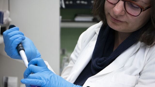 La viróloga Sonia Zúñiga, en el CNB-CSIC