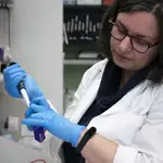 La viróloga Sonia Zúñiga, en el CNB-CSIC