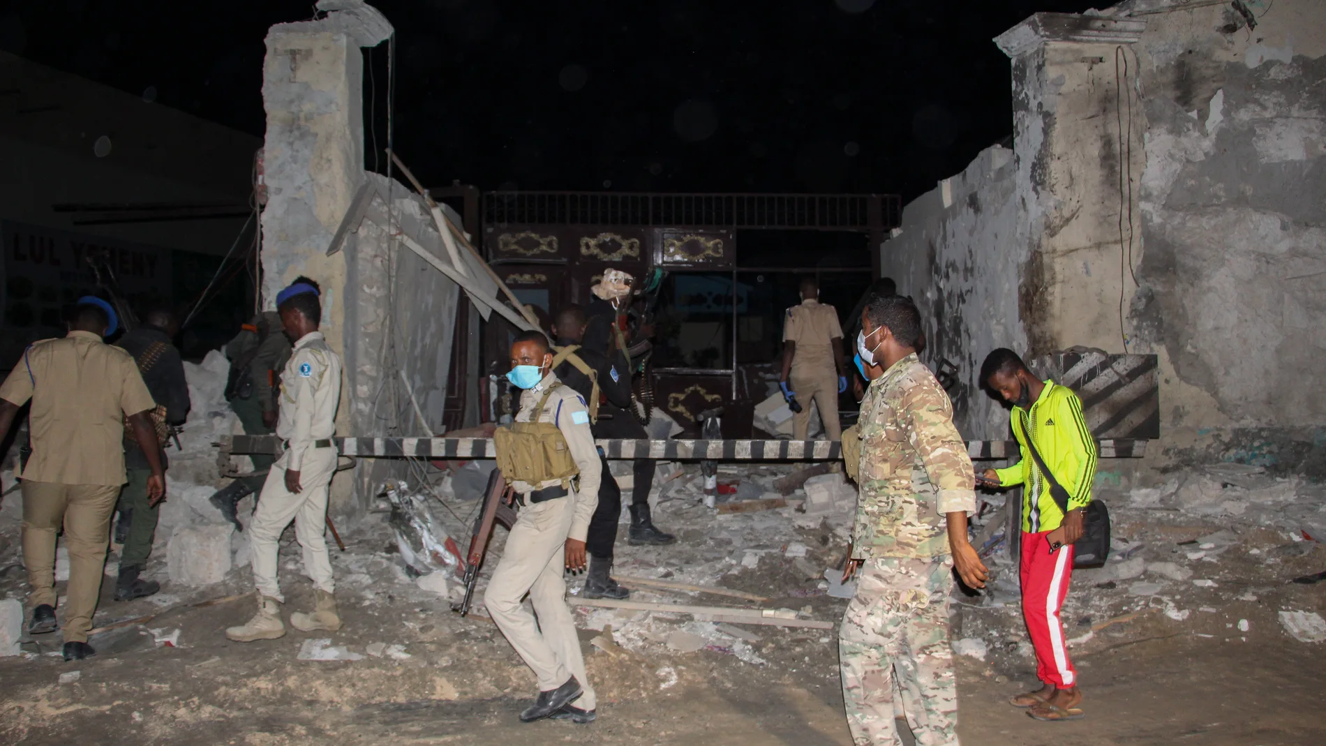 Imagen de archivo de un atentado en Mogadiscio (Somalia)EFE/EPA/SAID YUSUF WARSAME