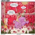 Viñeta cómic Julea Rebs de Rebeca Argudo, Julio Valdeón y Jae Tanaka