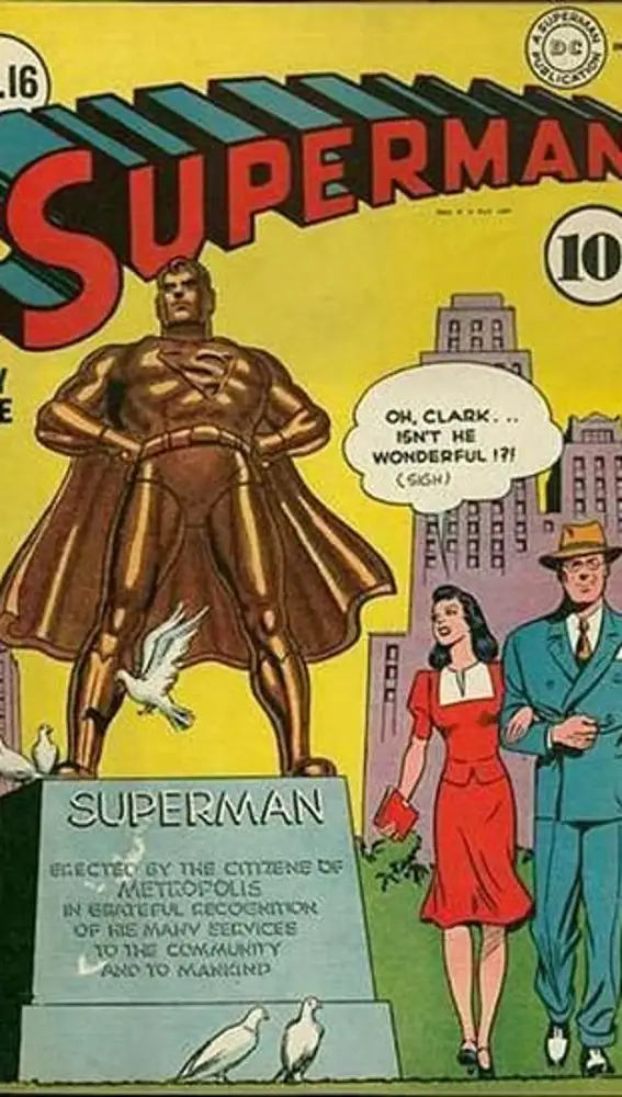 Portada del número 16 de la serie de cómics de Superman