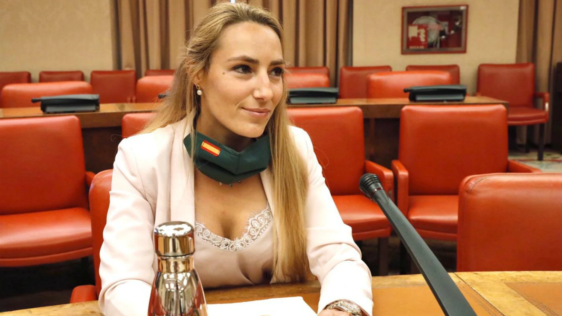 Patricia de las Heras en una comisión en el Congreso de los Diputados.