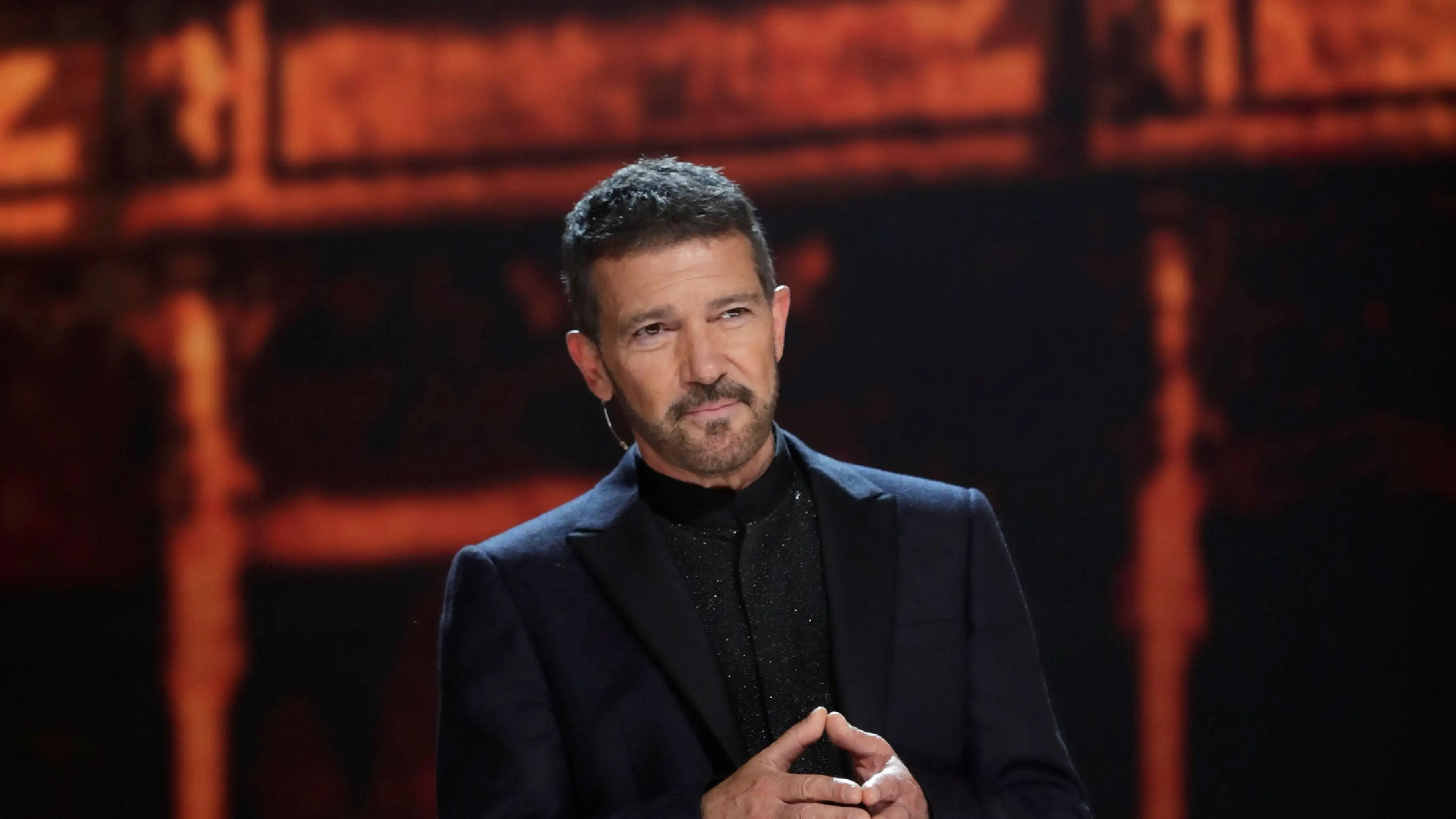 El actor Antonio Banderas en la gala de la 35 edición de los Premios Goya que se celebra hoy sábado en el Teatro del Soho CaixaBank de Málaga