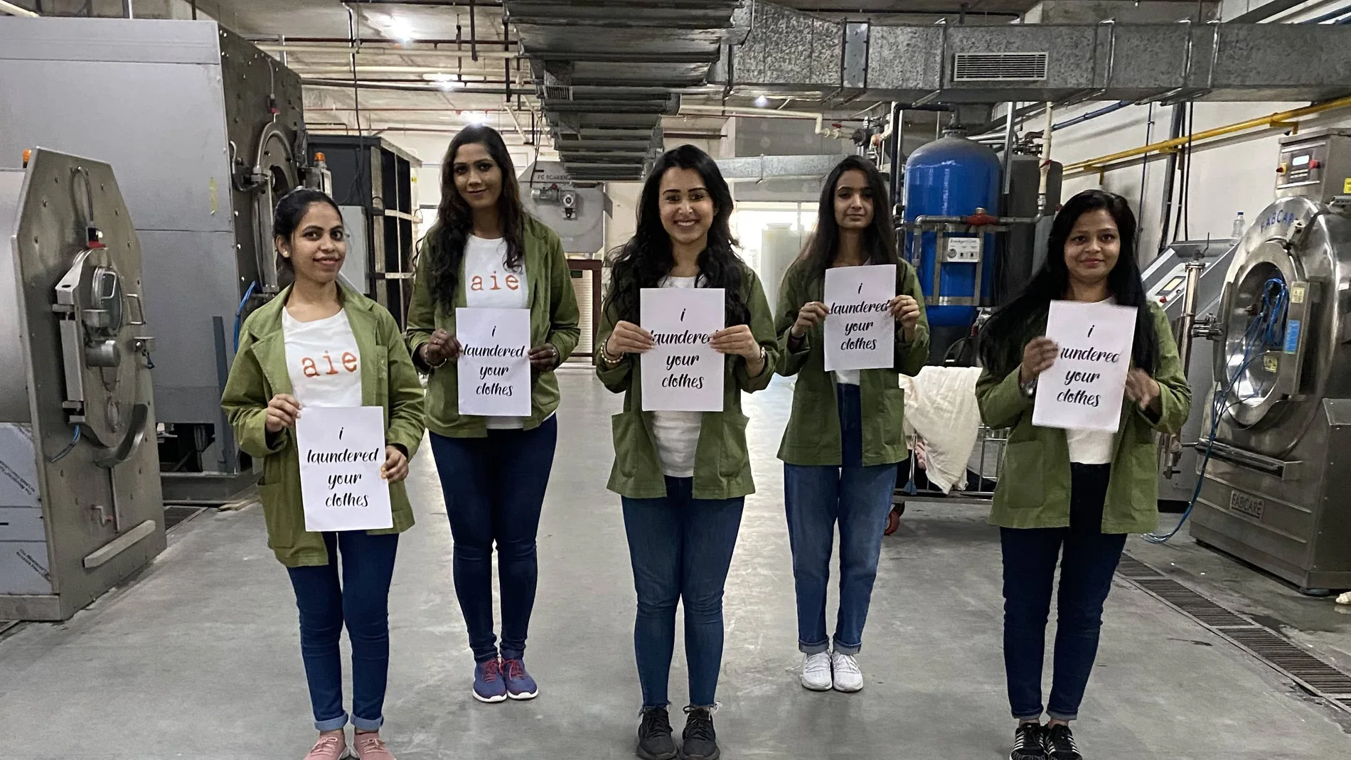 Imagen de las trabajadoras de la planta