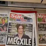 La prensa británica recogió hoy en sus portadas la entrevista de Oprah con el príncipe Harry y Meghan Markle