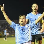 Franco Acosta con Uruguay.