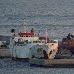 Concluye el sacrificio de los casi 900 terneros del barco 'Kharim Allah'