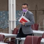 El secretario general del PSOE en la Región de Murcia y portavoz del grupo parlamentario socialista en el parlamento murciano