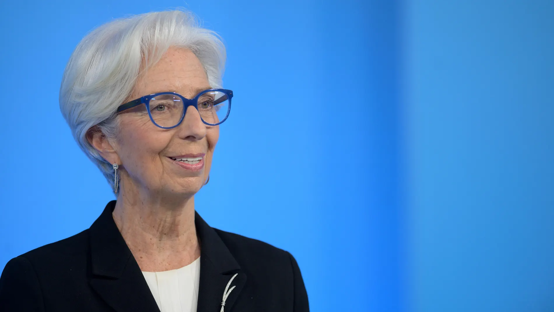 Christine Lagarde, presidenta del BCE, en su comparecencia del pasado jueves