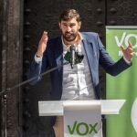El líder de Vox en la Región de Murcia, José Ángel Antelo.