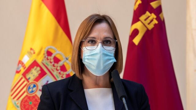 La vicepresidenta de la Comunidad de Murcia, Isabel Franco